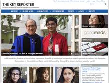 Tablet Screenshot of keyreporter.org
